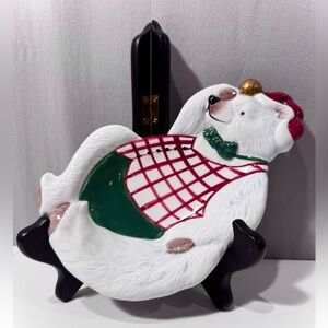 Polar Bear Spoon Rest epoch COLLECTION By Noritake E121 Polar Party Includes Box